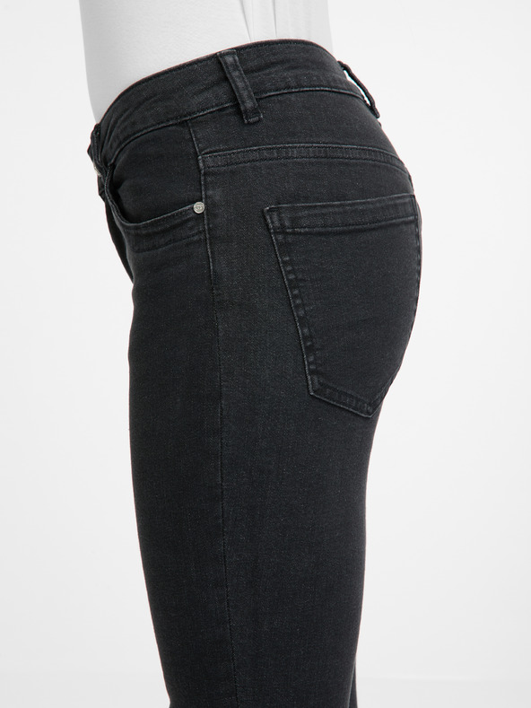 Orsay Črne ženske oprijete kavbojke ORSAY