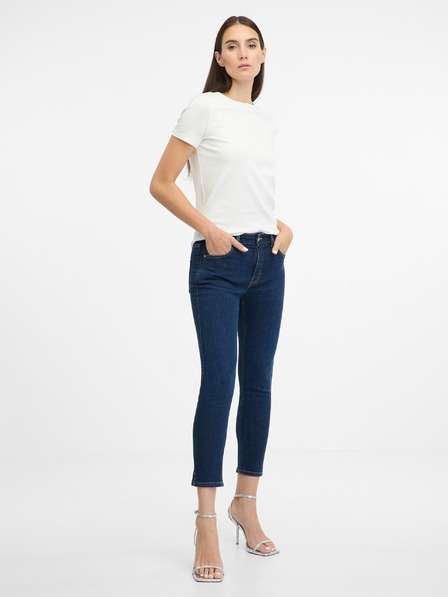 Orsay Modre ženske skinny fit kavbojke ORSAY