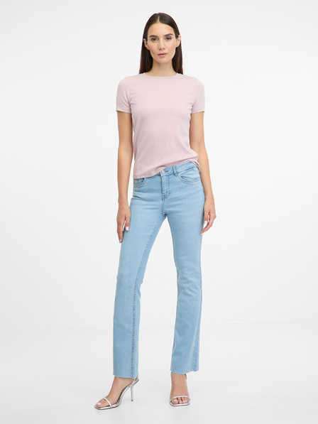 Orsay Svetlo modre ženske bootcut jeans hlače ORSAY
