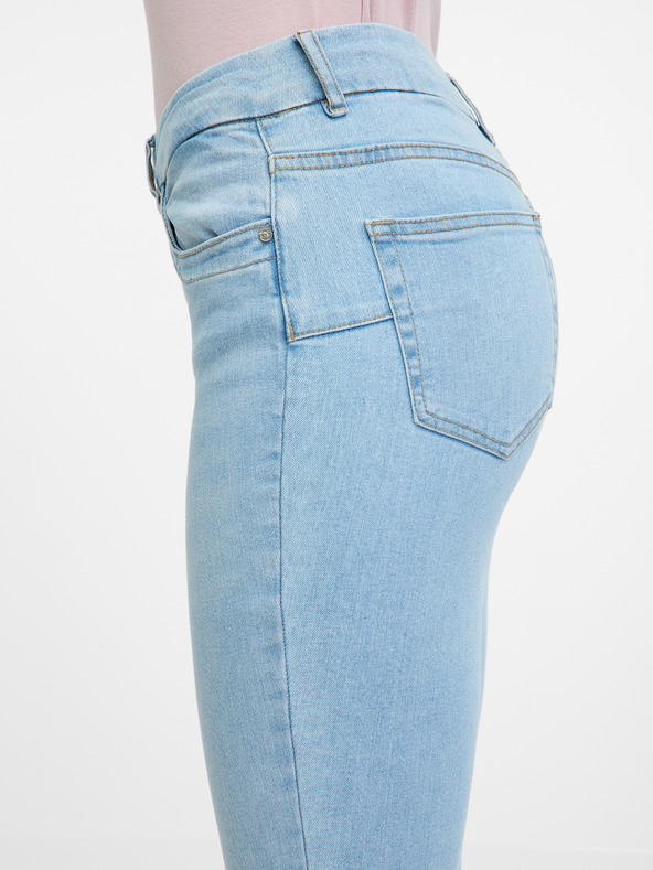 Orsay Svetlo modre ženske kavbojke bootcut ORSAY
