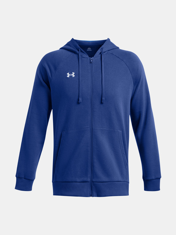 Under Armour Moški pulover Under Armour UA Rival Fleece FZ Hoodie