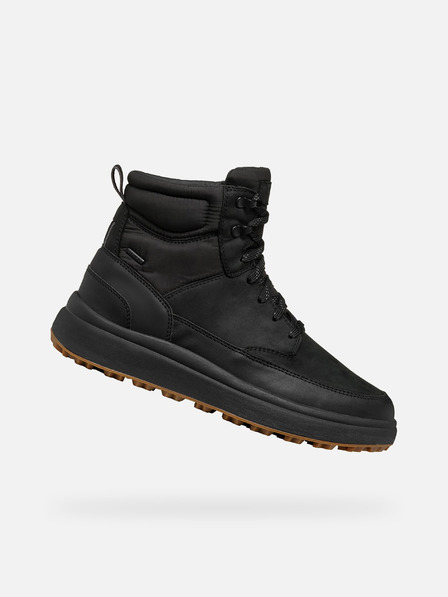 Geox Črni moški gležnjarji Geox Granito + Grip A