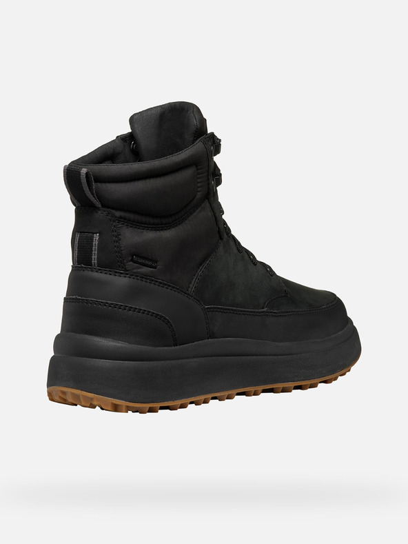 Geox Črni moški gležnjarji Geox Granito + Grip A