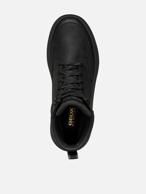 Geox Črni moški gležnjarji Geox Granito + Grip A
