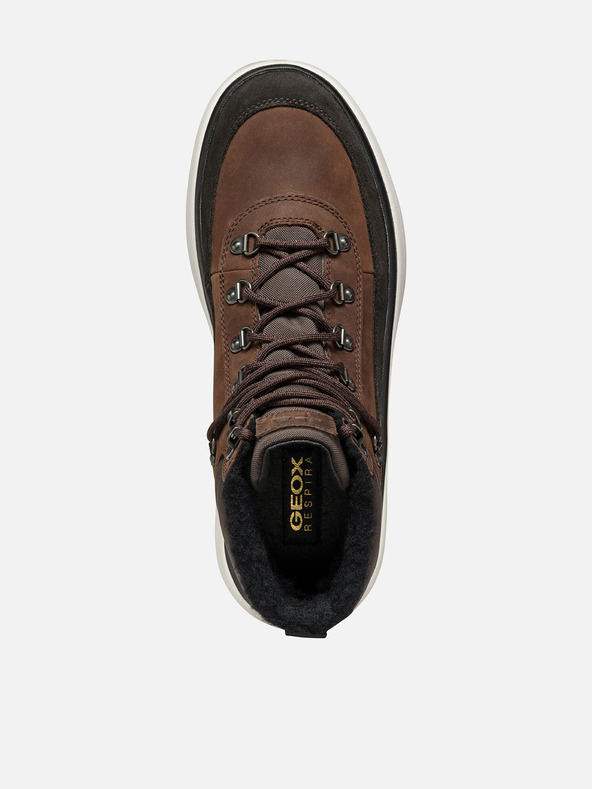 Geox Rjavi moški gležnjarji Geox Granito + Grip A
