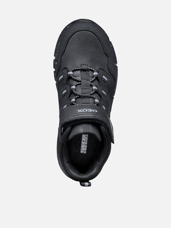 Geox Čierna chlapčenská členkové topánky Geox Flexyper B Abx