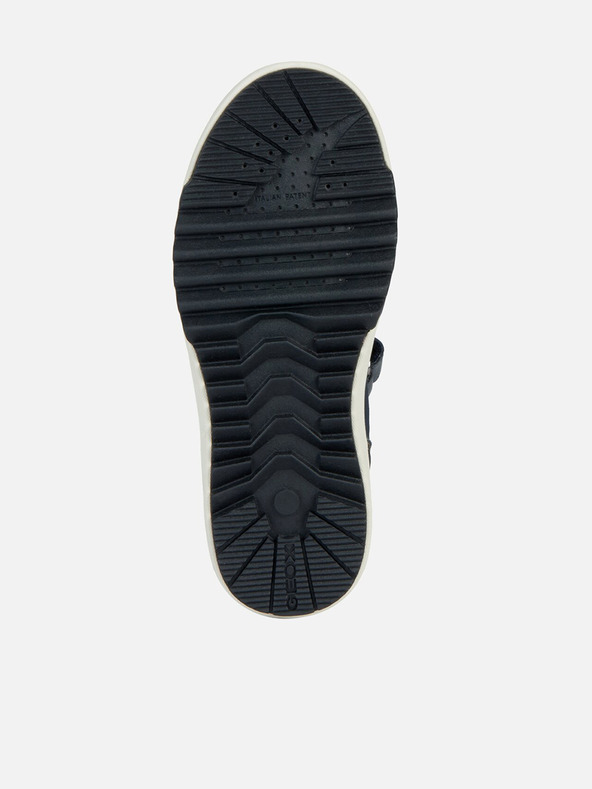 Geox Tmavo modrá chlapčenská členkové topánky Geox Bunshee B Abx