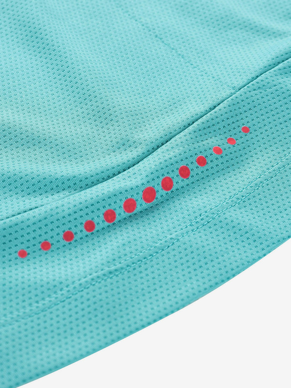 ALPINE PRO Alpine Pro zelena fantovska kolesarska majica LATTERO, ki se hitro suši