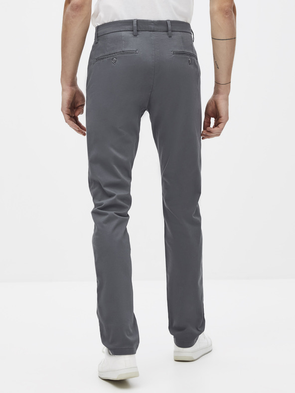 Celio Sive hlače chino Celio Pobelt