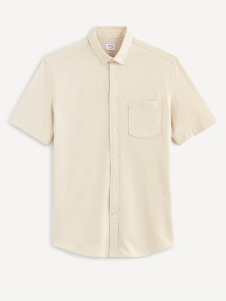 Celio Kremasta moška majica Celio Barik