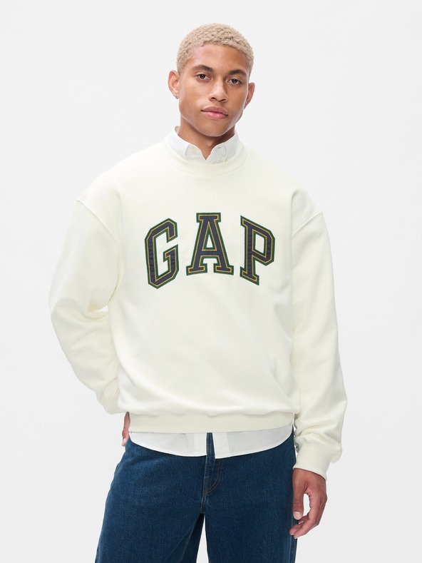 GAP Oversize pulover z logotipom GAP