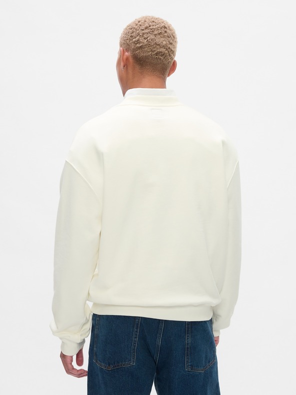 GAP Oversize pulover z logotipom GAP