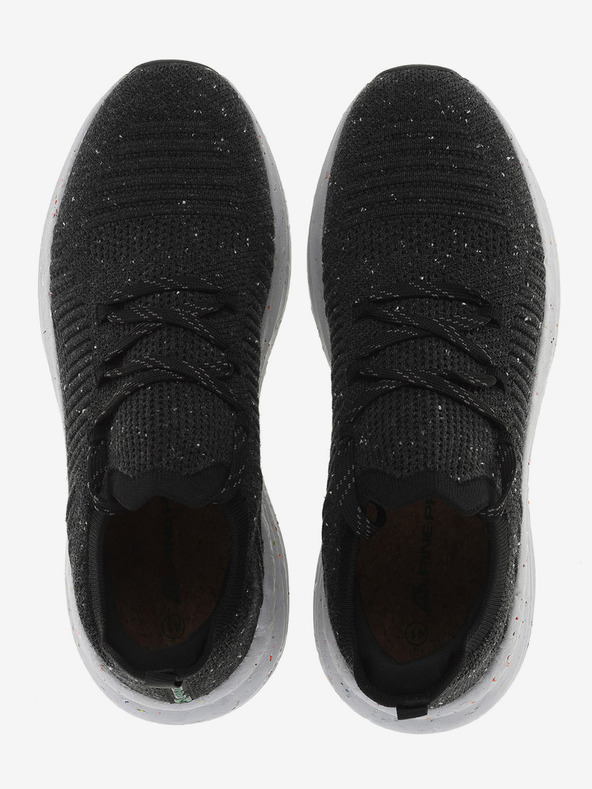 ALPINE PRO Unisex mestni čevlji ALPINE PRO HUNE črna