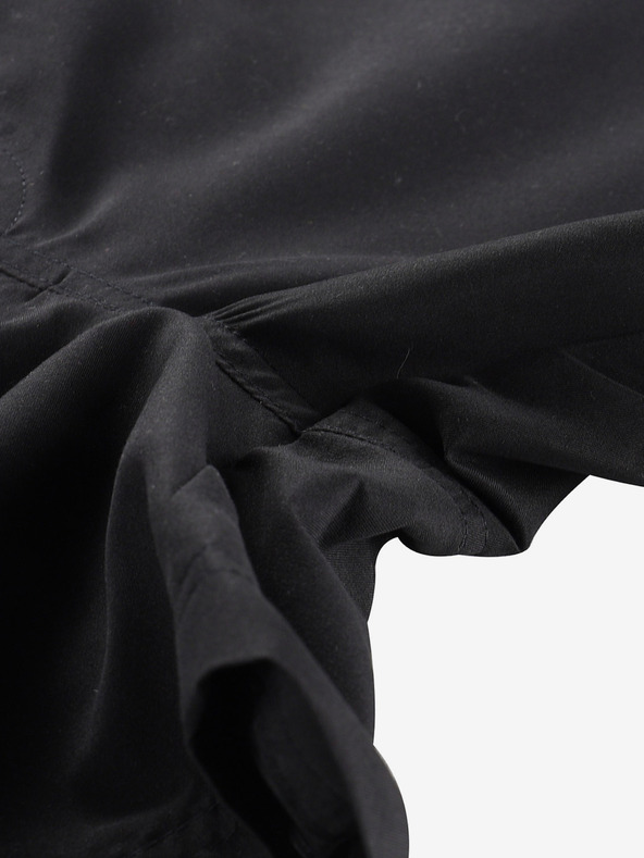 ALPINE PRO Moške kratke hlače za hitro sušenje ALPINE PRO JERAN črne barve