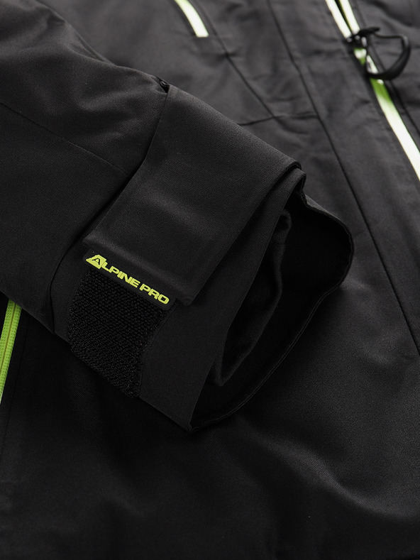 ALPINE PRO Moška smučarska jakna z membrano ptx ALPINE PRO REAM črna