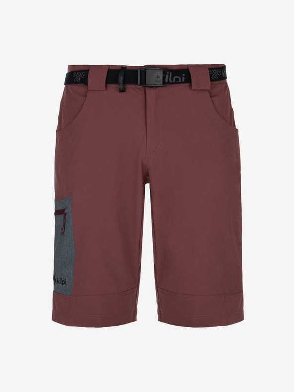 Kilpi Moške športne hlače v bordo barvi Kilpi NAVIA