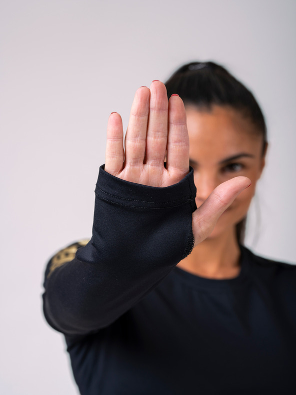 Nebbia Majica Honey Bunny 821 - črna