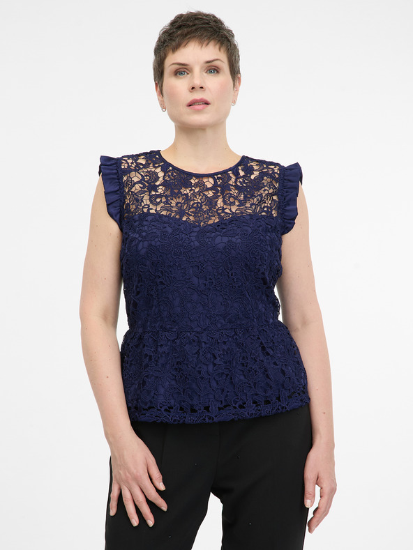 Orsay Temno modra ženska bluza ORSAY