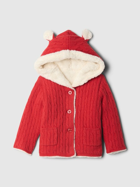 GAP Baby sherpa kardigán CashSoft