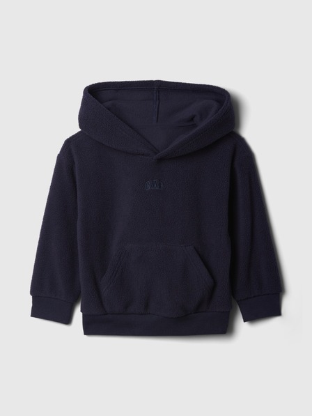 GAP Baby fleecová mikina s logom