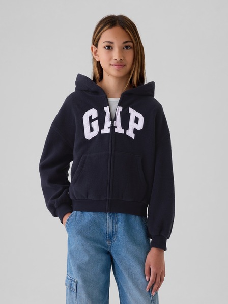 GAP Otroška jopica s logotipom Pro Fleece GAP