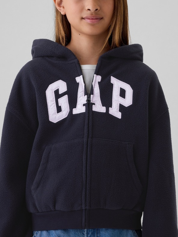 GAP Otroška jopica s logotipom Pro Fleece GAP