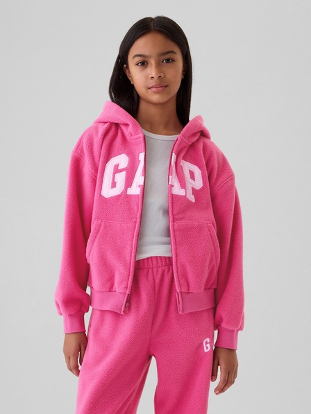 GAP Otroška jopica s logotipom Pro Fleece GAP