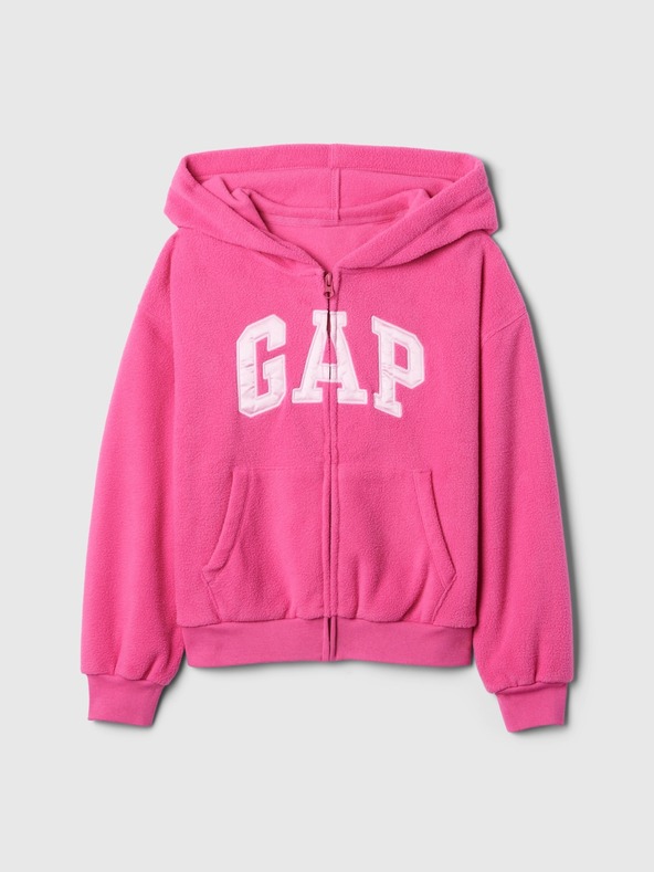 GAP Otroška jopica s logotipom Pro Fleece GAP