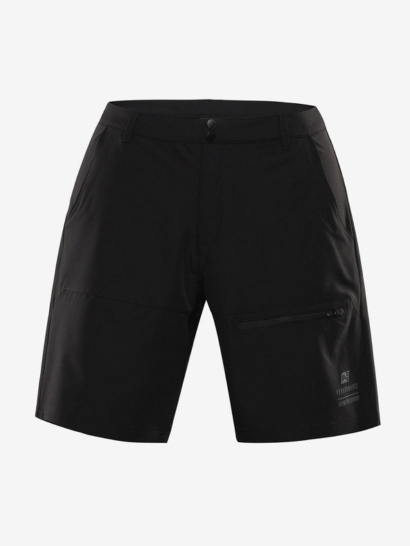 ALPINE PRO Moške softshell hlače ALPINE PRO BAK črne