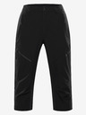 ALPINE PRO Moški softshell kapri ALPINE PRO WEDER črna