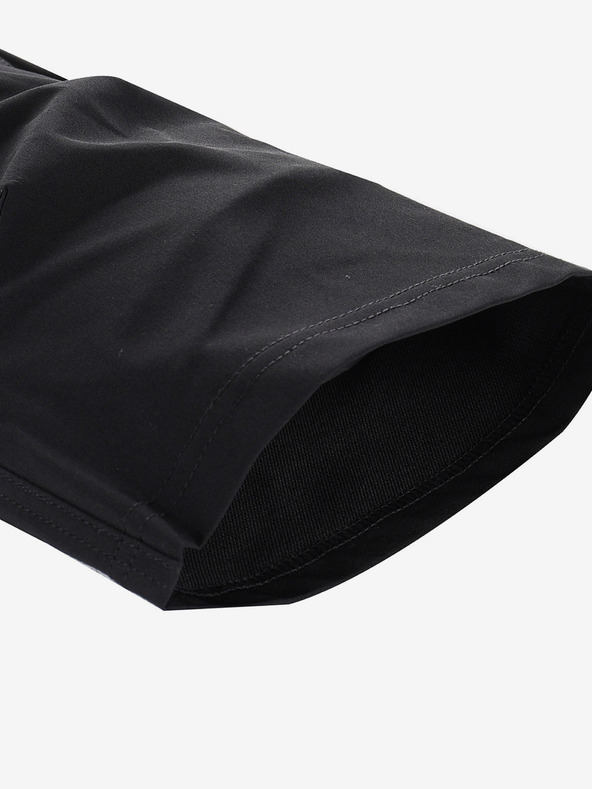 ALPINE PRO Moški softshell kapri ALPINE PRO WEDER črna