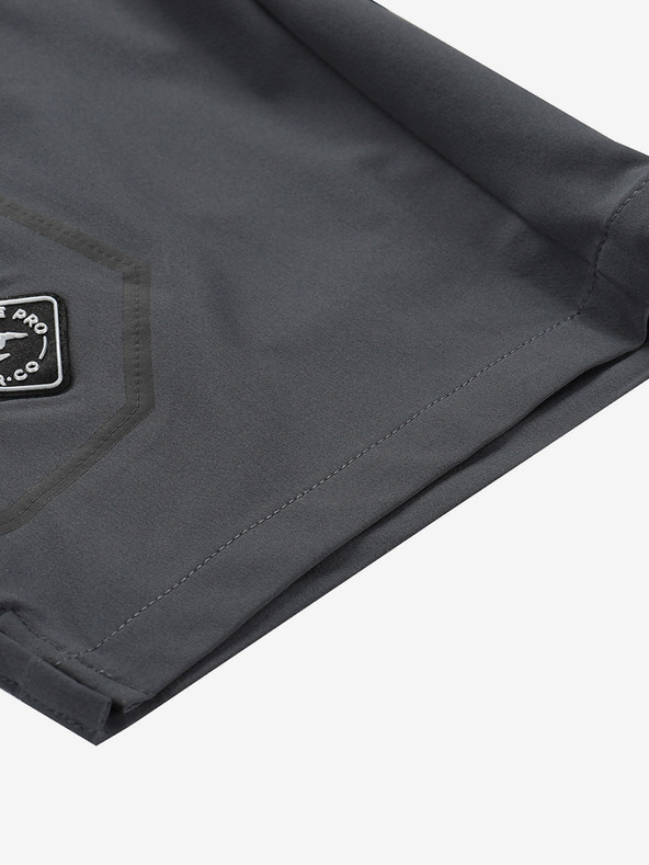 ALPINE PRO Moške kratke hlače za na prostem ALPINE PRO ZAMB dk.true siva