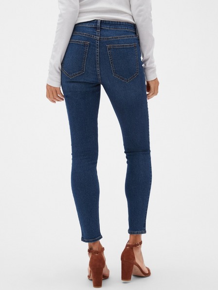 GAP Kavbojke Mid Rise Favorite Ankle Jeggings GAP
