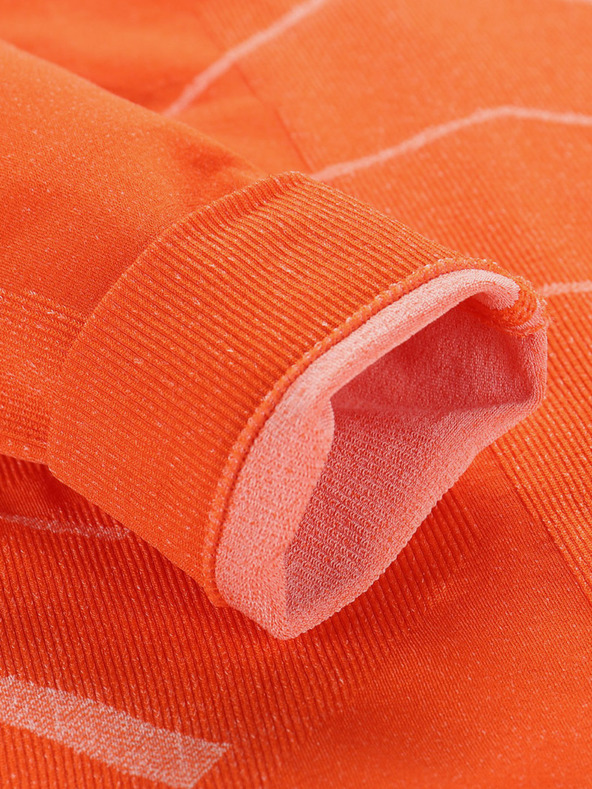 ALPINE PRO Oranžna moška funkcionalna majica ALPINE PRO Lubina