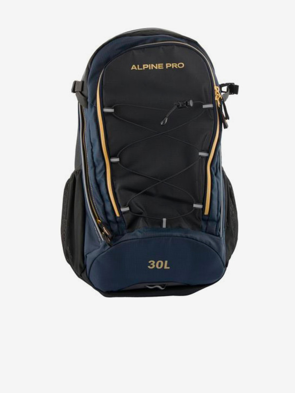 ALPINE PRO Črno-modri unisex nahrbtnik na prostem 30l ALPINE PRO GORME