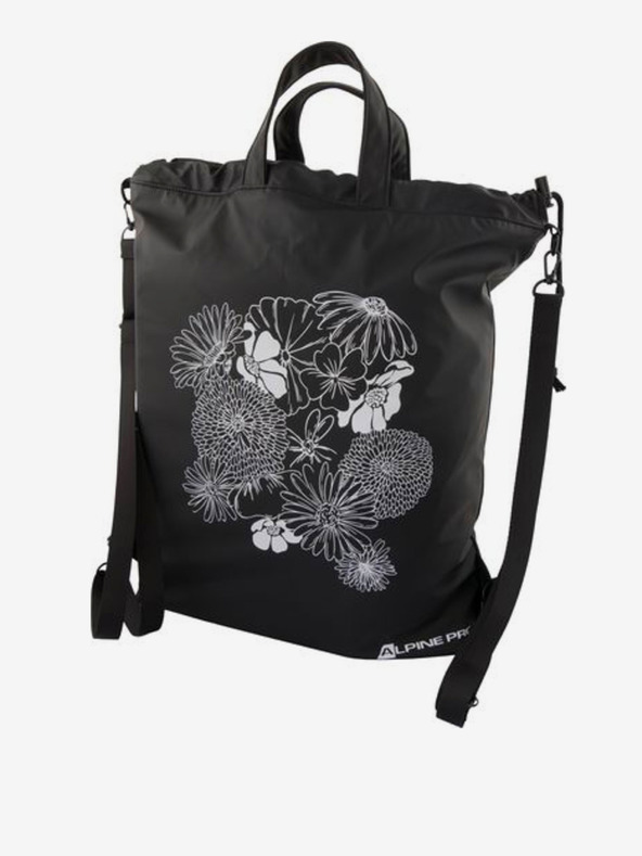 ALPINE PRO Črna unisex torba/ nahrbtnik ALPINE PRO BUANGE