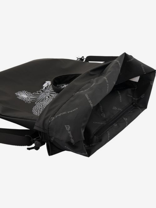 ALPINE PRO Črna unisex torba/ nahrbtnik ALPINE PRO BUANGE