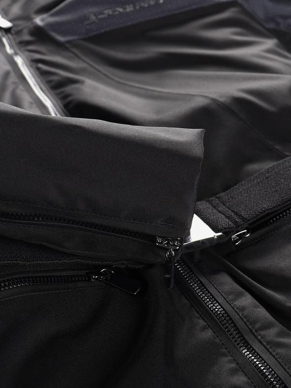 ALPINE PRO Črna ženska smučarska jakna z membrano PTX ALPINE PRO Olada