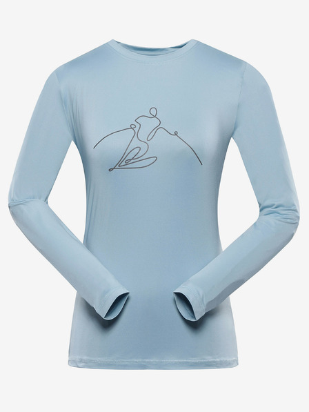 ALPINE PRO Ženska hitro sušeča se majica ALPINE PRO LOUSA aquamarine varianta pa