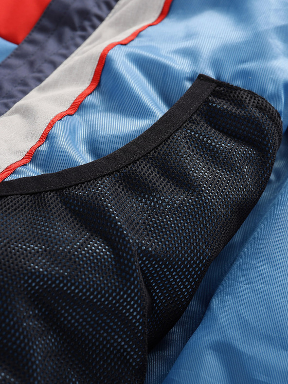 ALPINE PRO Moška smučarska jakna s puhom in ptx membrano ALPINE PRO FEEDR mood indigo