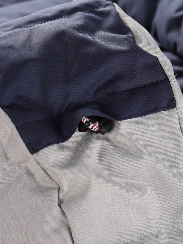 ALPINE PRO Moška smučarska jakna s puhom in ptx membrano ALPINE PRO FEEDR mood indigo