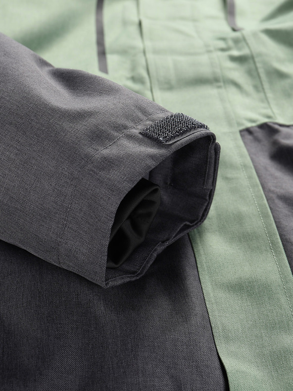 ALPINE PRO Moška smučarska jakna z ptx membrano ALPINE PRO ZARIB loden frost