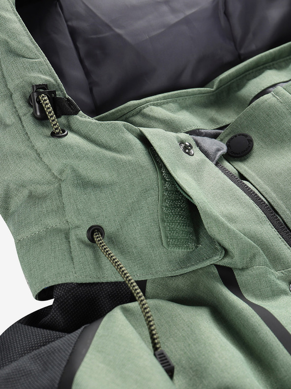 ALPINE PRO Moška smučarska jakna z ptx membrano ALPINE PRO ZARIB loden frost