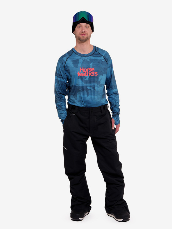 Horsefeathers Hlače Horsefeathers Orca - črne