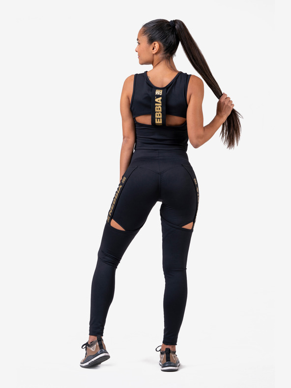 Nebbia Majica Honey Bunny 822 - črna