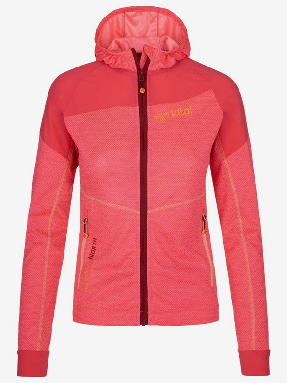 Kilpi Koralna ženska funkcionalna jopa s kapuco Kilpi MEMPHIS-W