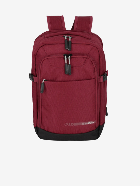 Travelite Kick Off Cabin Backpack Red Nahrbtnik