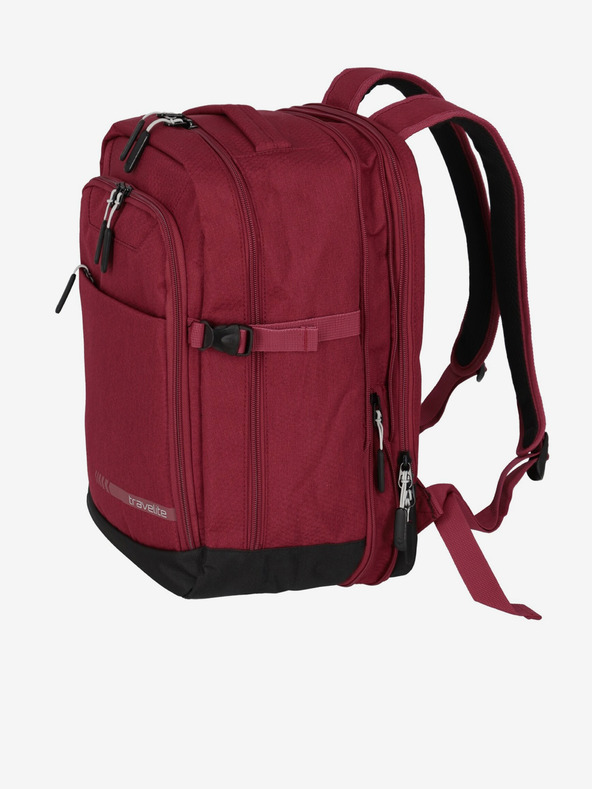 Travelite Kick Off Cabin Backpack Red Nahrbtnik