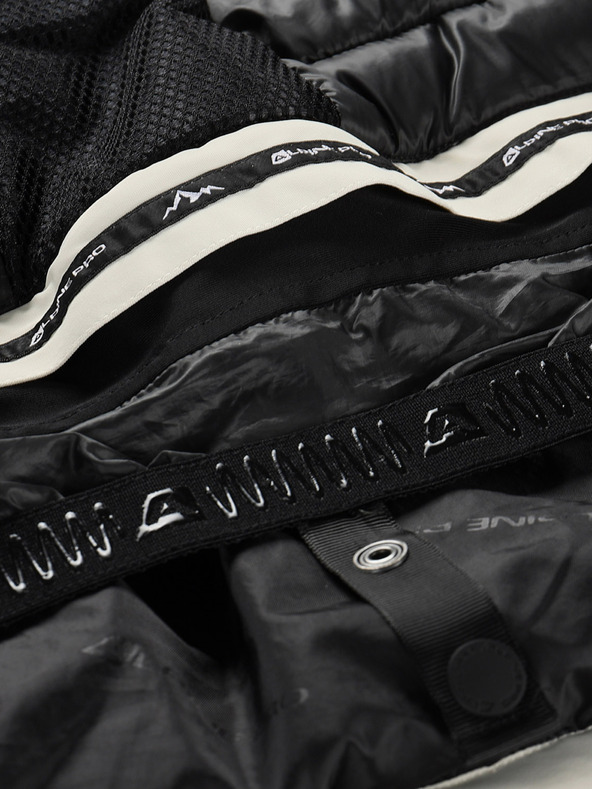 ALPINE PRO Ženska smučarska jakna z membrano ptx ALPINE PRO REASA creme