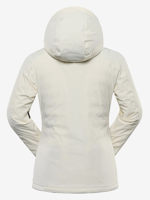ALPINE PRO Ženska smučarska jakna z membrano ptx ALPINE PRO REASA creme